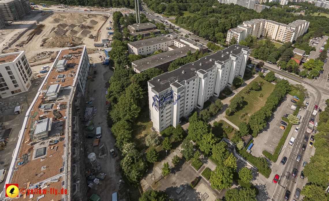 07.06.2023 - Graffiti am Karl-Marx-Ring in Neuperlach